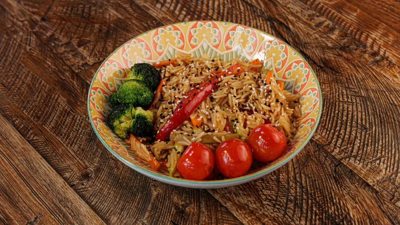 Vegetable Ragout with White Rice